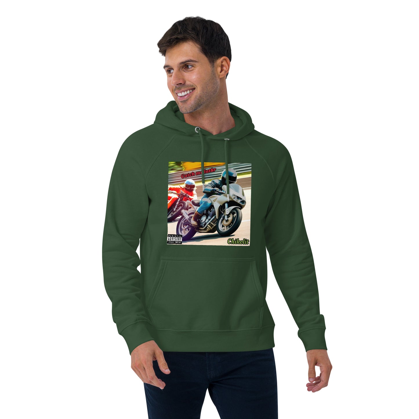CHIKOLIT'S Catch Me LAT8R COVER ART Hoodie