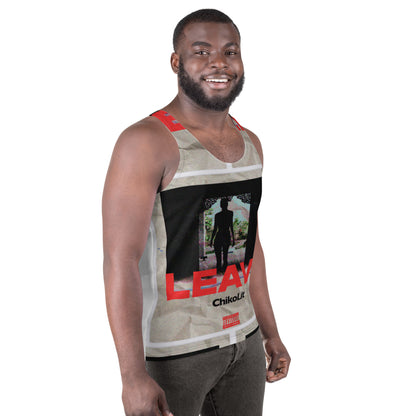 CHIKOLIT'S LEAVE COVER ART Unisex Tank Top