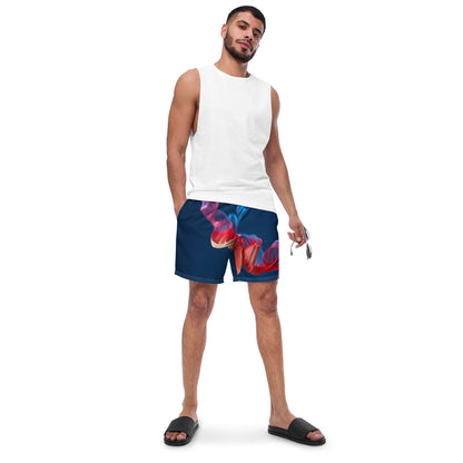 RED VS BLUE Men's swim trunks