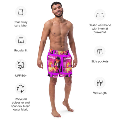 Chikolit's MOOD COVER ART Men's swim trunks
