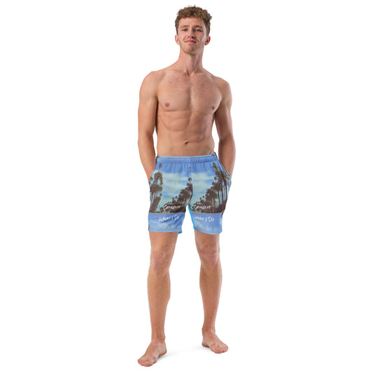 What I DO Men's swim trunks