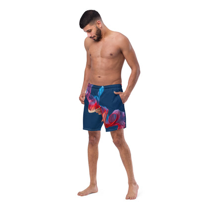 RED VS BLUE Men's swim trunks