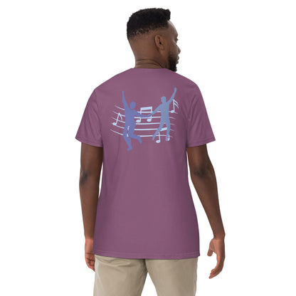 CHIKOLIT'S ONE TIME ART Men’s garment-dyed heavyweight t-shirt