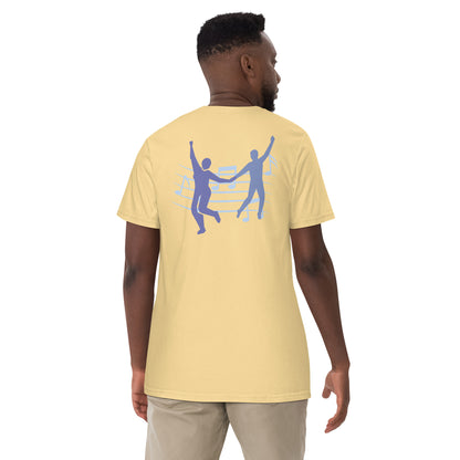 CHIKOLIT'S ONE TIME ART Men’s garment-dyed heavyweight t-shirt