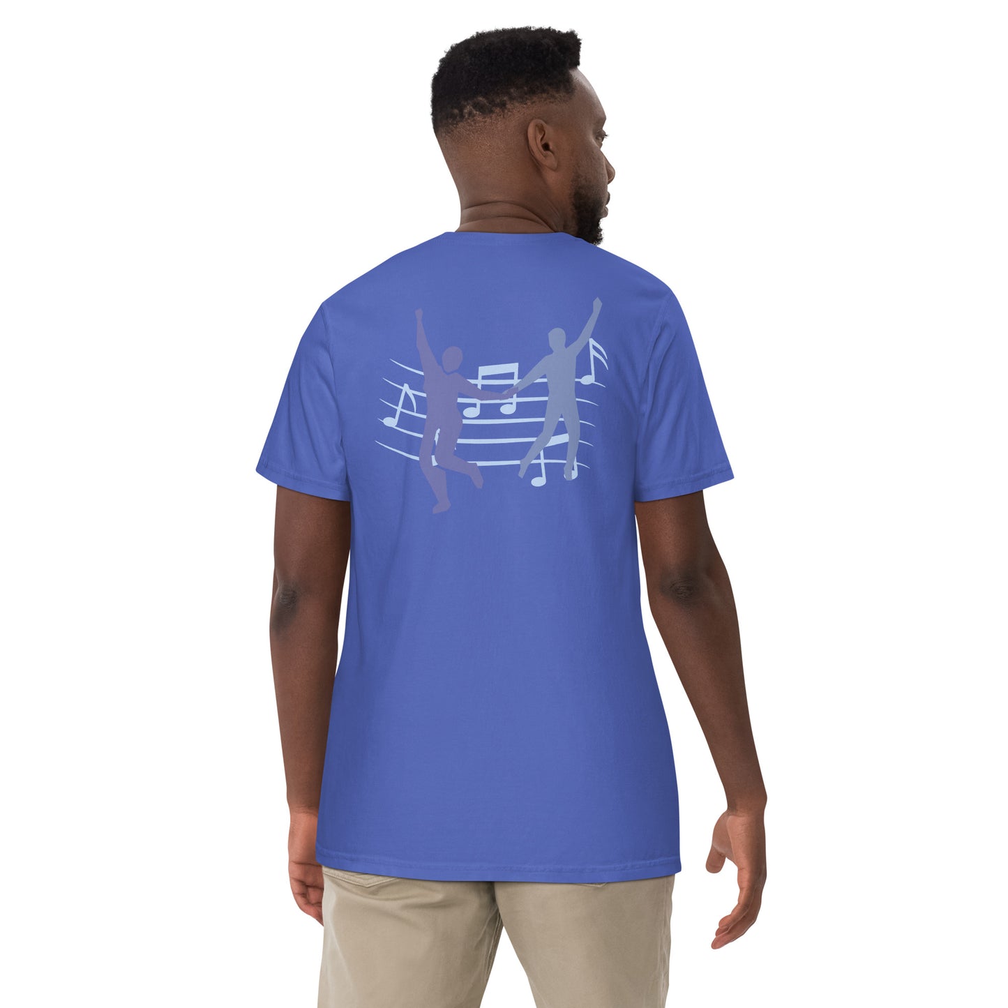 CHIKOLIT'S ONE TIME ART Men’s garment-dyed heavyweight t-shirt
