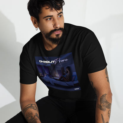CHIKOLIT'S PHONE COVER ART Men’s premium heavyweight tee