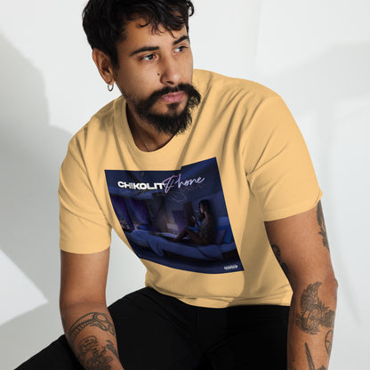CHIKOLIT'S PHONE COVER ART Men’s premium heavyweight tee